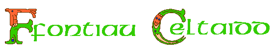 ffontiau celtaidd