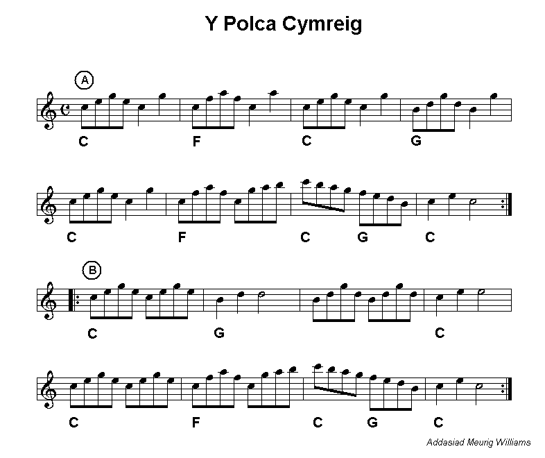 Polca Cymreig C